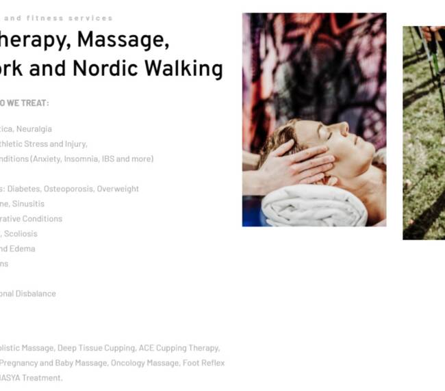 HolisticPhysio.ie website