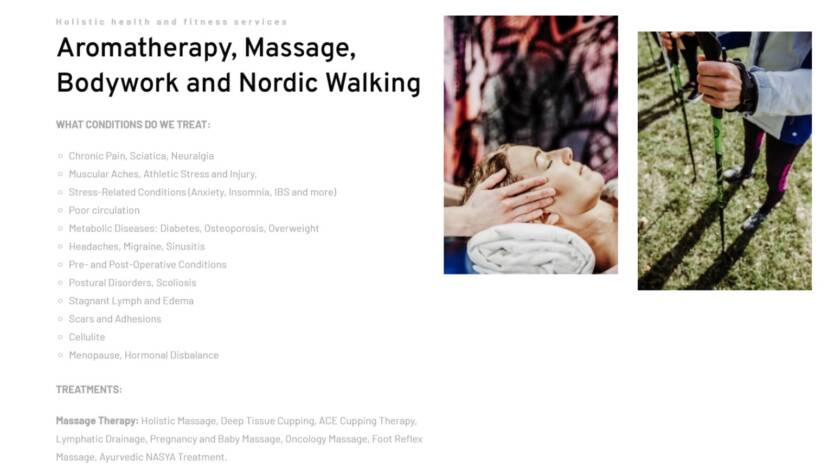 HolisticPhysio.ie website